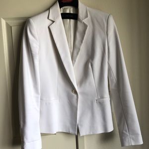 Zara White Blazer